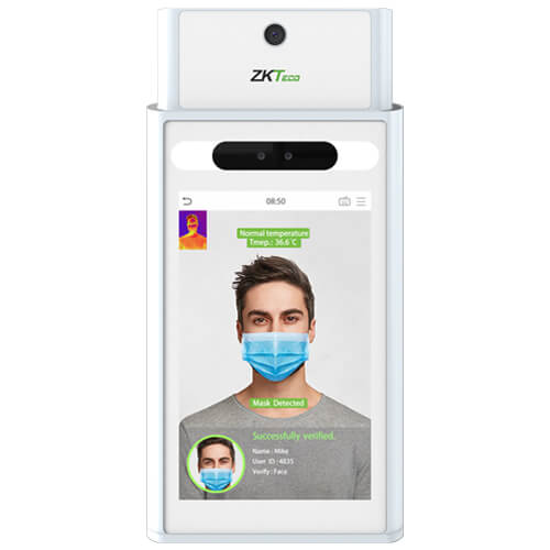 ZKTeco Elite Access [TI], автономный биометрический терминал распознавания лиц с тепловизором