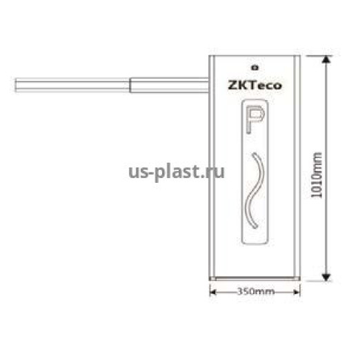 ZKTeco CMP200 автоматический шлагбаум с телескопической стрелой 4.5 м