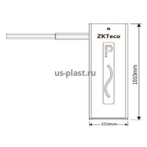 ZKTeco CMP200 (6м), автоматический шлагбаум с телескопической стрелой 6 м