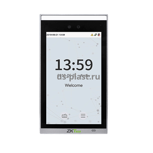 ZKTeco FaceDepot-7BL [ID] FP, биометрический терминал распознавания лиц, отпечатков пальцев и ладоней со считывателем карт EM-Marine
