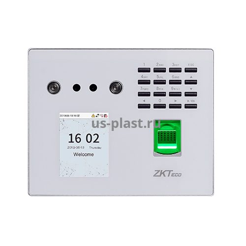 ZKTeco MB560-VL [ID] Wi-Fi, биометрический терминал учета рабочего времени с распознаванием лиц и отпечатков пальцев