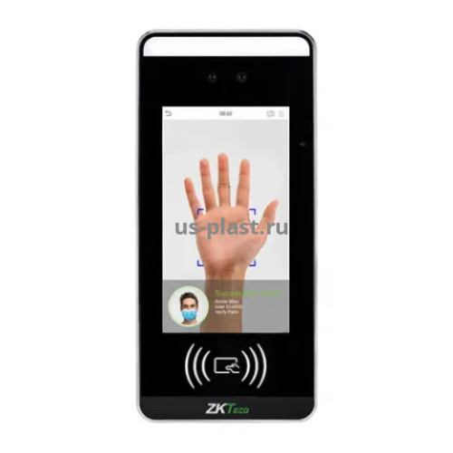 ZKTeco SpeedFace-V5L-RFID [EM] Wi-Fi, биометрический терминал распознавания лиц и ладоней со считывателем карт EM-Marine